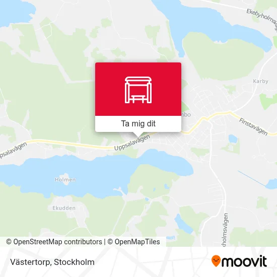 Västertorp karta