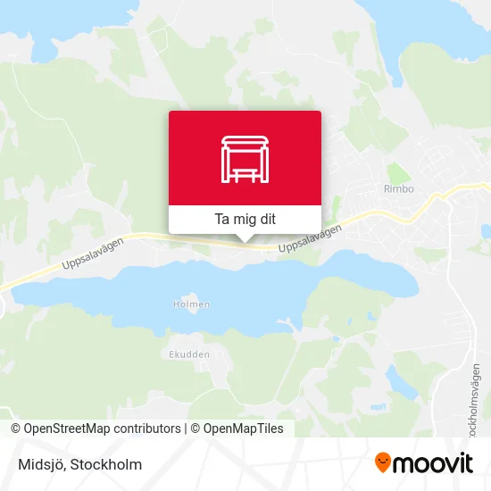 Midsjö karta