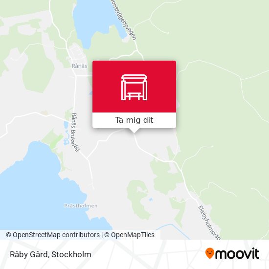 Råby Gård karta