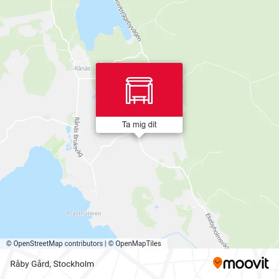 Råby Gård karta