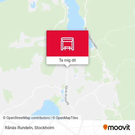 Rånäs Rundeln karta
