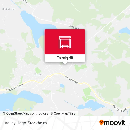 Vallby Hage karta