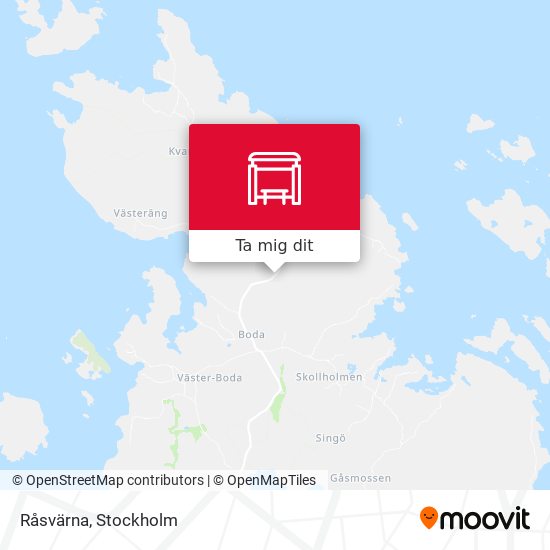 Råsvärna karta