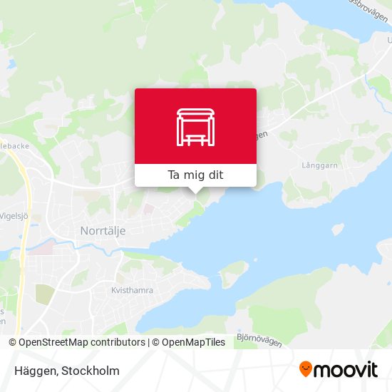 Häggen karta