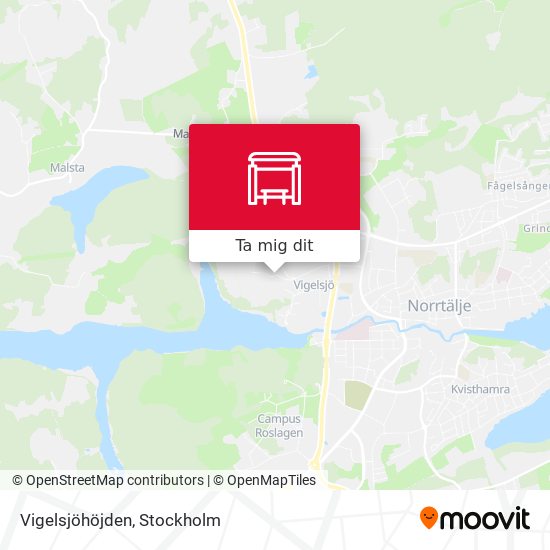 Vigelsjöhöjden karta