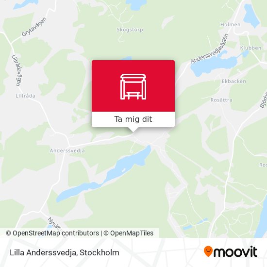 Lilla Anderssvedja karta
