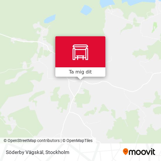 Söderby Vägskäl karta