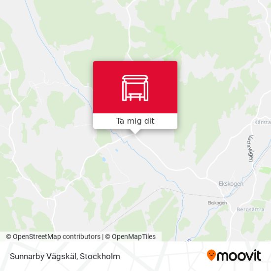 Sunnarby Vägskäl karta