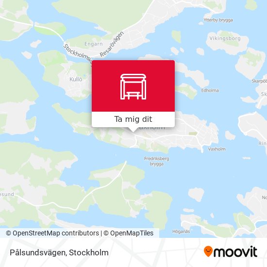 Pålsundsvägen karta