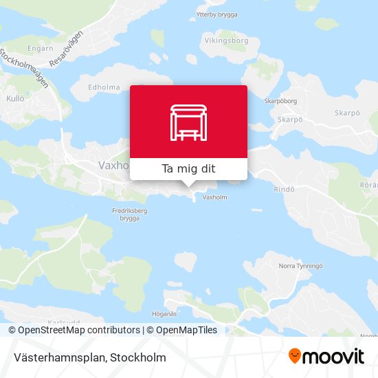 Västerhamnsplan karta