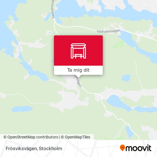 Frösviksvägen karta