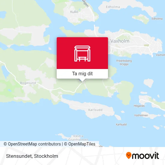 Stensundet karta