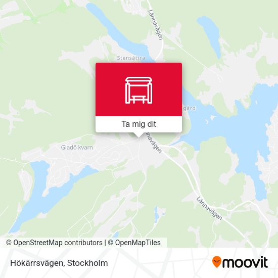 Hökärrsvägen karta