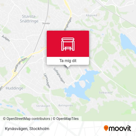Kynäsvägen karta