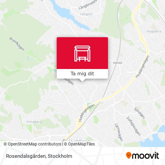 Rosendalsgården karta