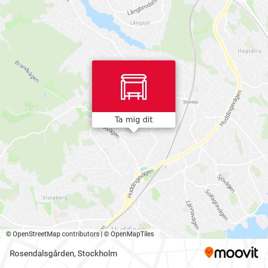 Rosendalsgården karta