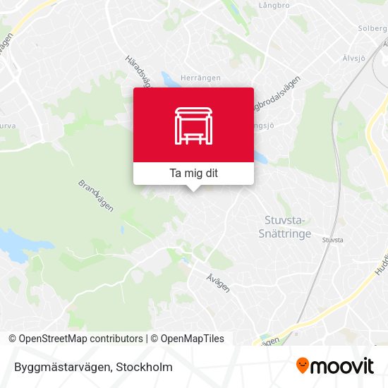 Byggmästarvägen karta