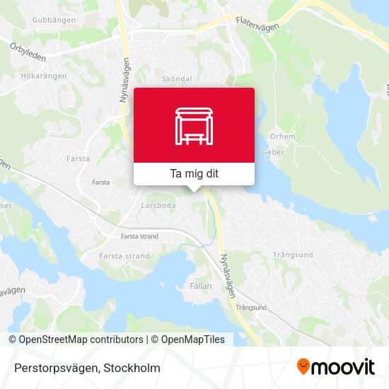 Perstorpsvägen karta