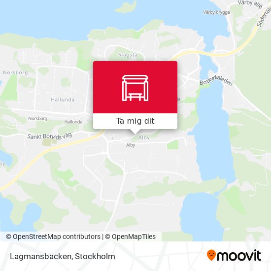 Lagmansbacken karta