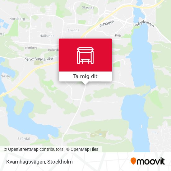 Kvarnhagsvägen karta