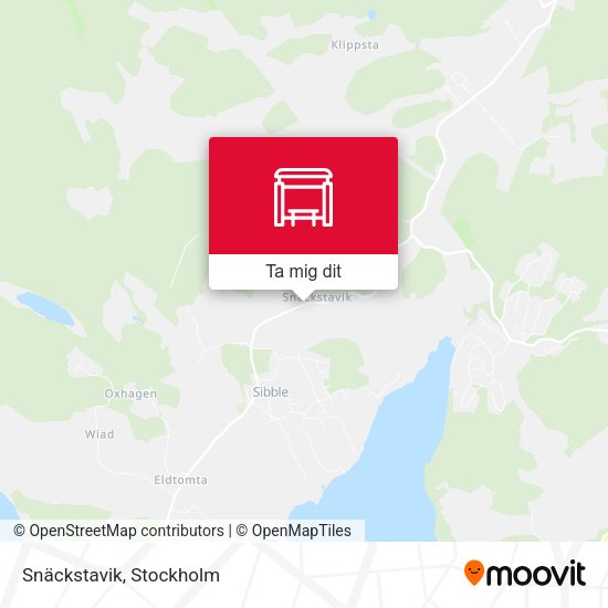 Snäckstavik karta