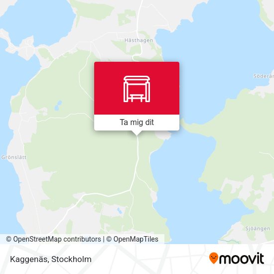 Kaggenäs karta