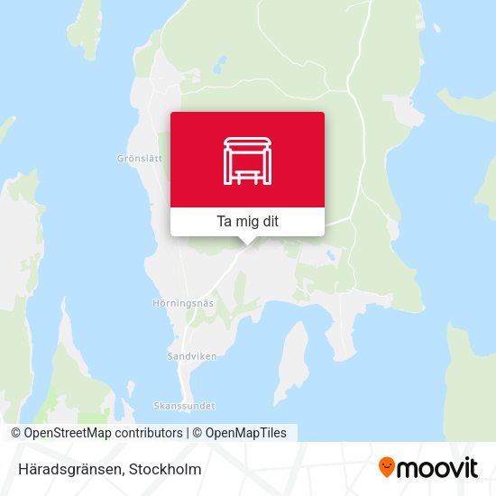 Häradsgränsen karta