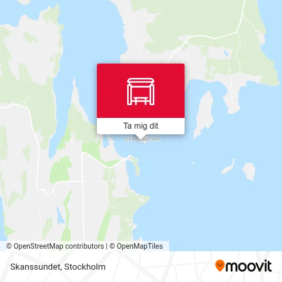 Skanssundet karta