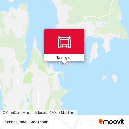 Skanssundet karta