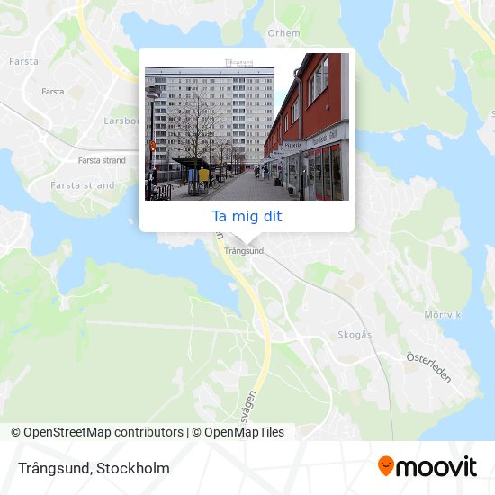 Trångsund karta