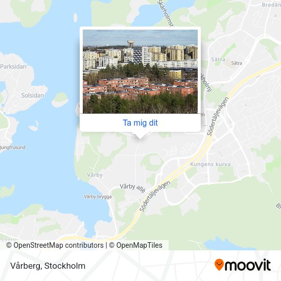 Vårberg karta