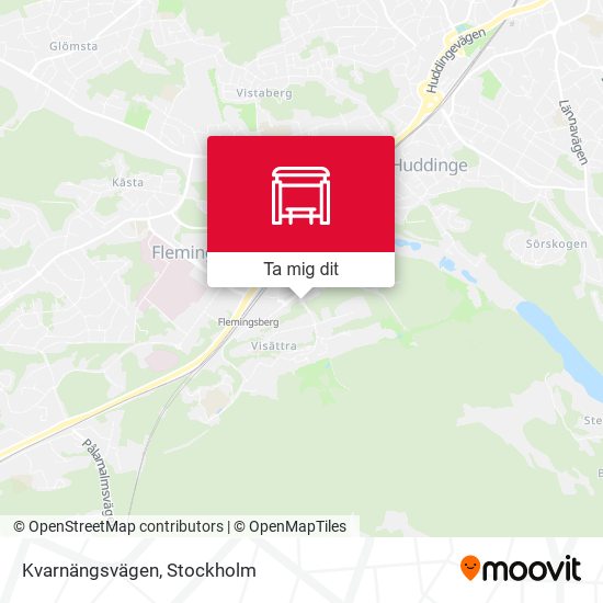 Kvarnängsvägen karta