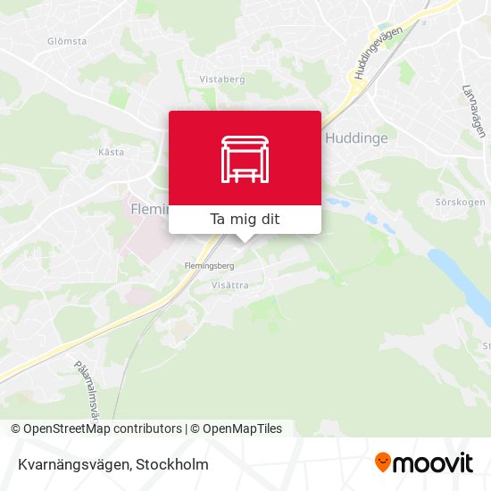 Kvarnängsvägen karta