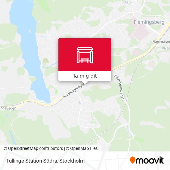 Tullinge Station Södra karta