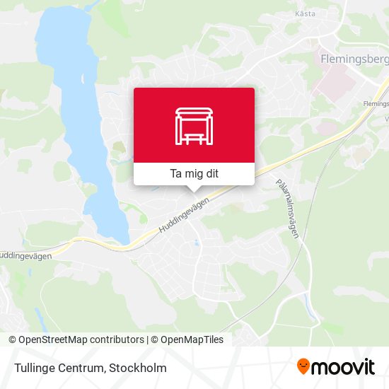 Tullinge Centrum karta