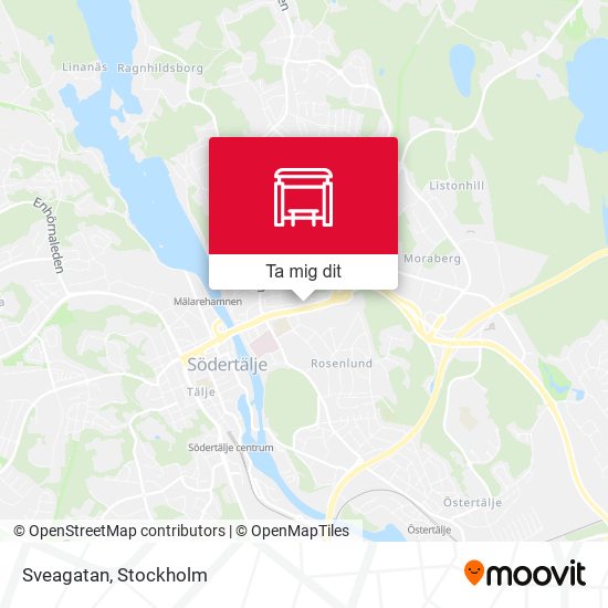 Sveagatan karta