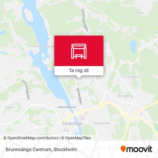 Brunnsängs Centrum karta