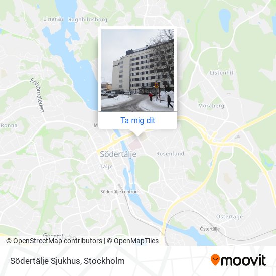 Södertälje Sjukhus karta