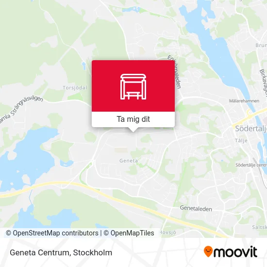 Geneta Centrum karta