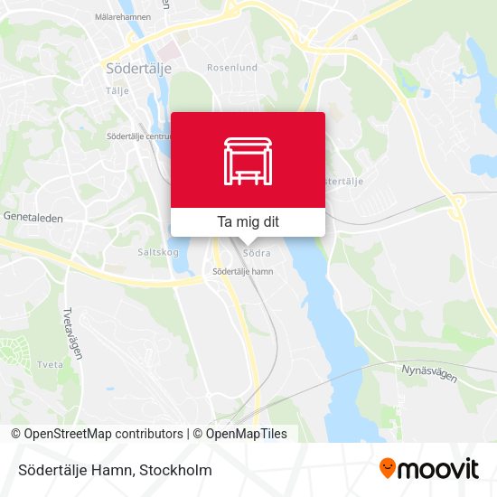 Södertälje Hamn karta