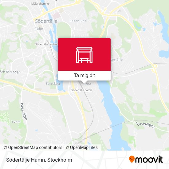 Södertälje Hamn karta