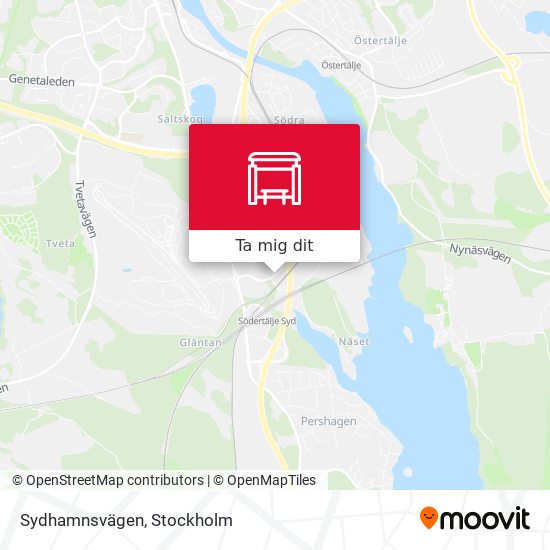 Sydhamnsvägen karta