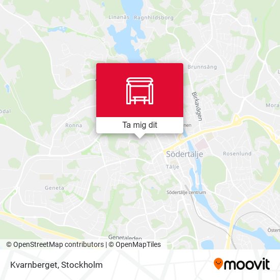 Kvarnberget karta