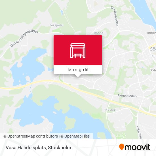 Vasa Handelsplats karta