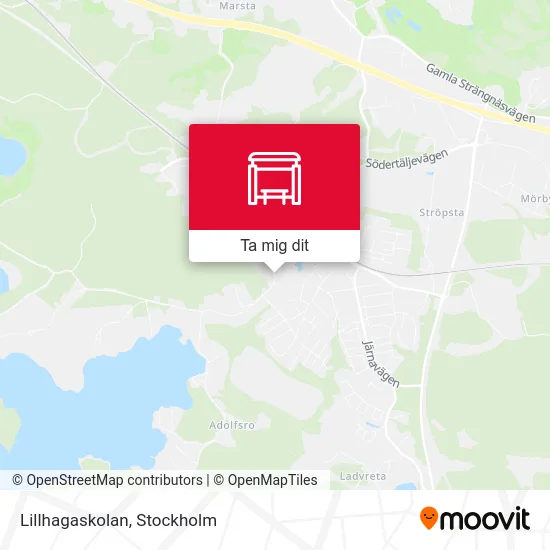Lillhagaskolan karta