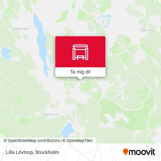 Lilla Lövtorp karta