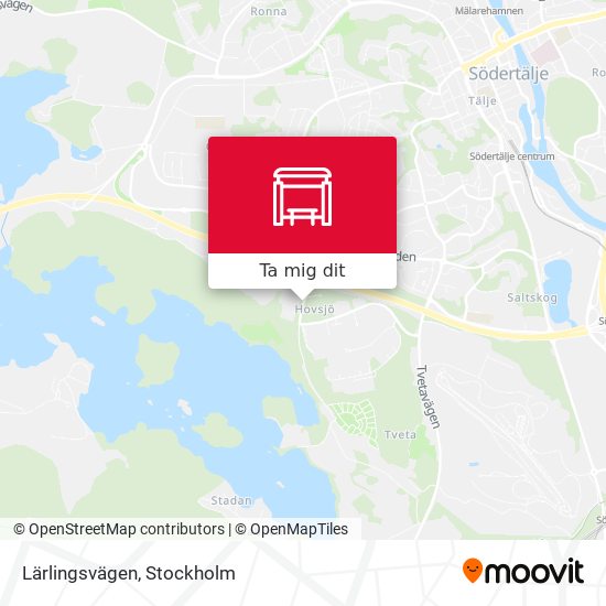 Lärlingsvägen karta