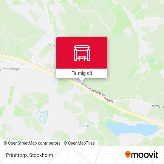 Prästtorp karta