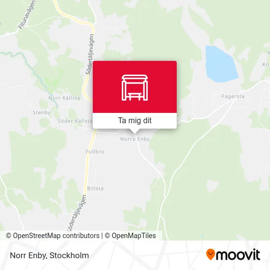 Norr Enby karta