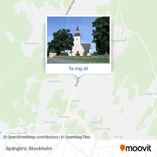 Spångbro karta